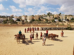 Roman soldiers Re-enactment of a Roman Chariot race in the hippodrome