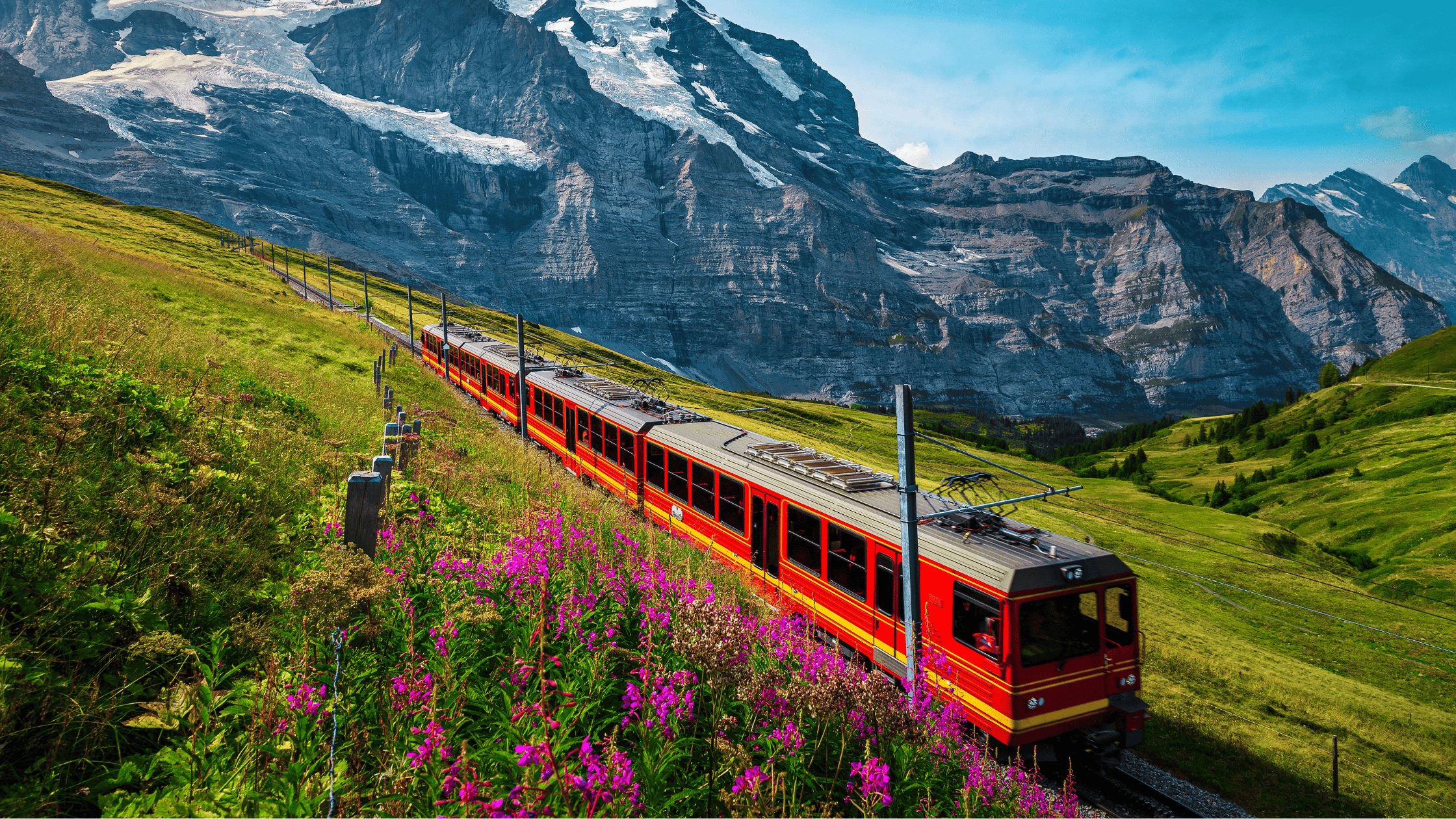 Seven most scenic train rides in Switzerland