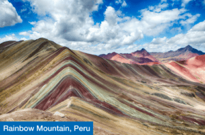 Rainbow Mountain, Peru