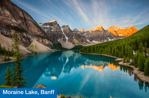 Moraine lake banff national park, hikes not to be missed