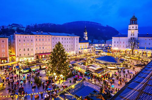 Christmas markets in Salzburg, Austria