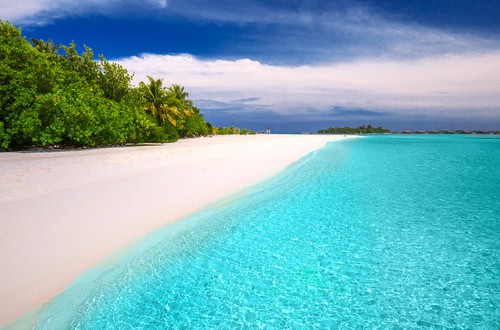 Maldives - nice places to visit for Christmas 