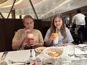 Mocktails for the girls Family Cruise