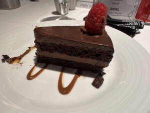 Yummy Chocolate Cake onboard Icon of the seas